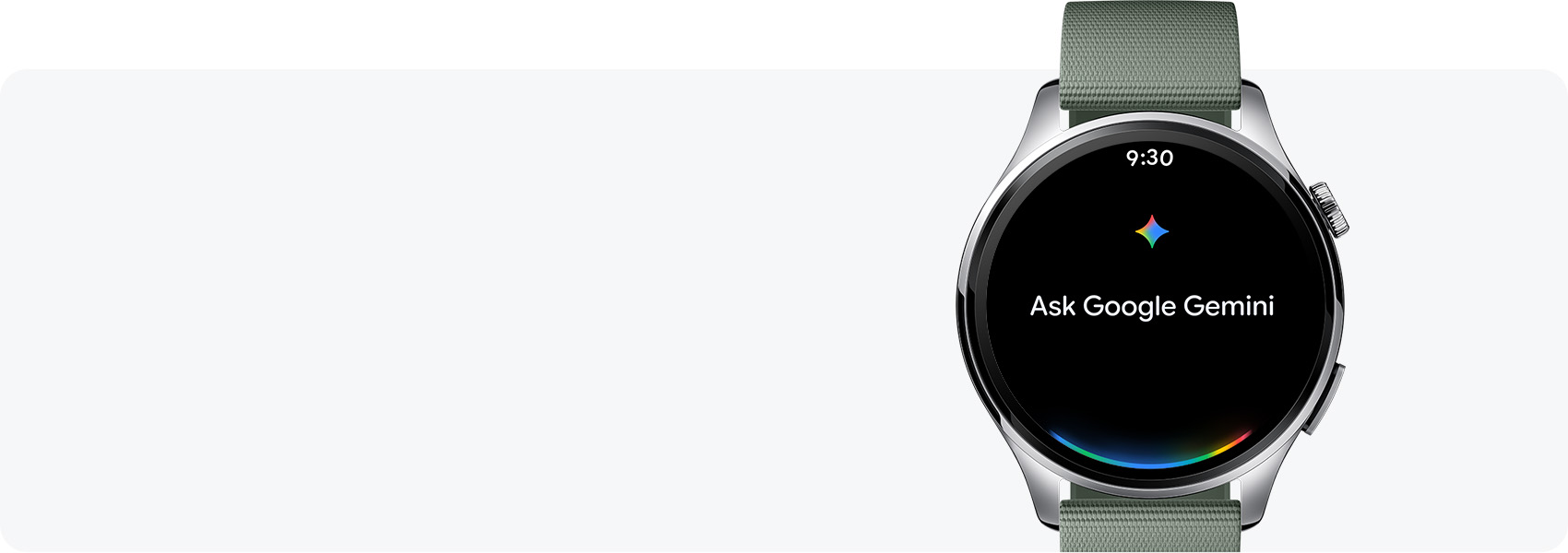 Иллюстрация Google Gemini на Xiaomi Watch 5