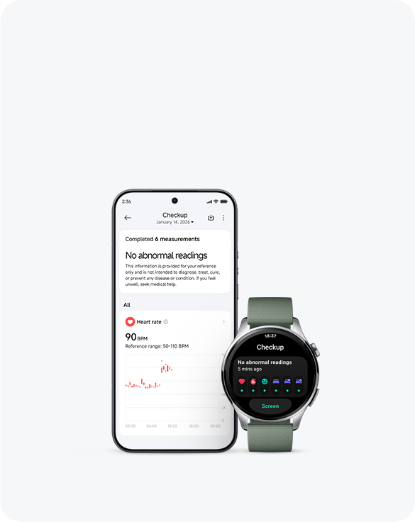 Пример отчёта Mi Fitness и Xiaomi Watch 5