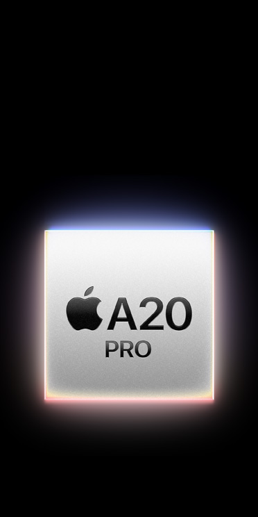 Иллюстрация процессора Apple A20 Pro