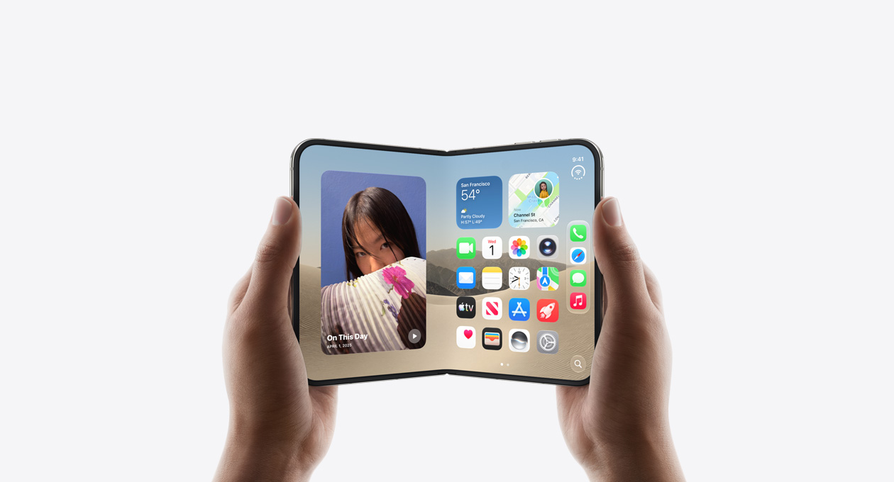 Большой внутренний экран iPhone Duo