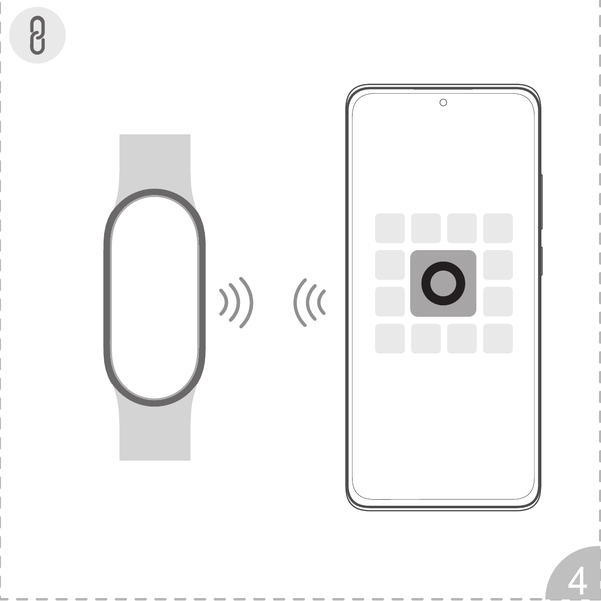 Схема сопряжения Xiaomi Smart Band 10 M2459B1 со смартфоном из точного руководства