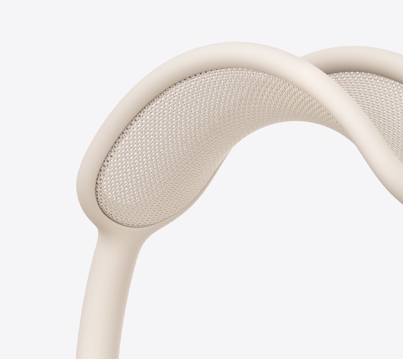 Оголовье Apple AirPods Max 2 Starlight крупным планом