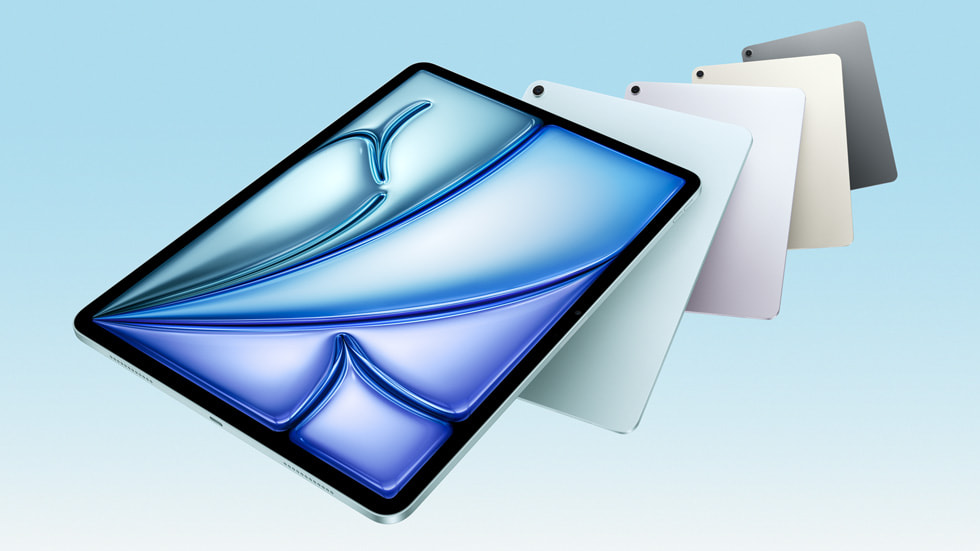 Палитра семейства iPad Air M3