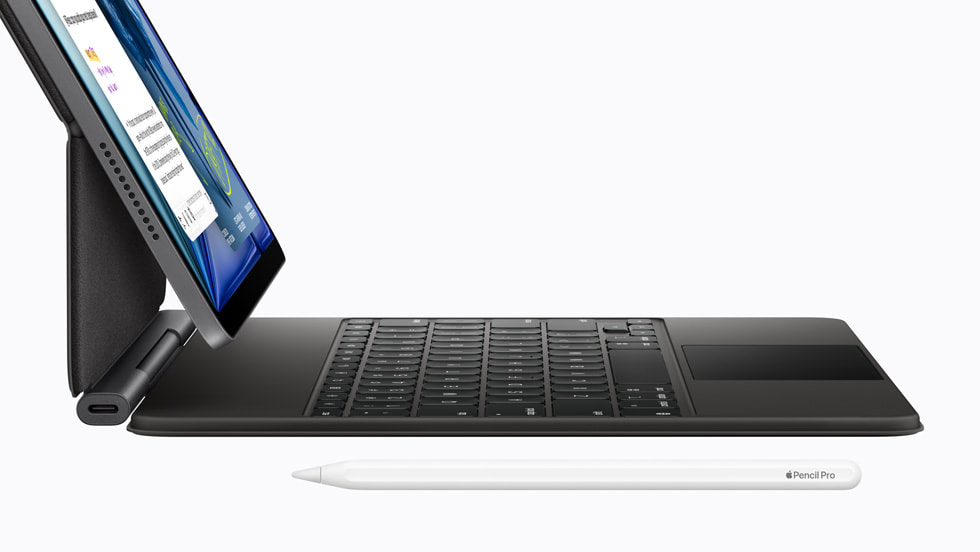iPad Air M4 с клавиатурой для работы и учёбы