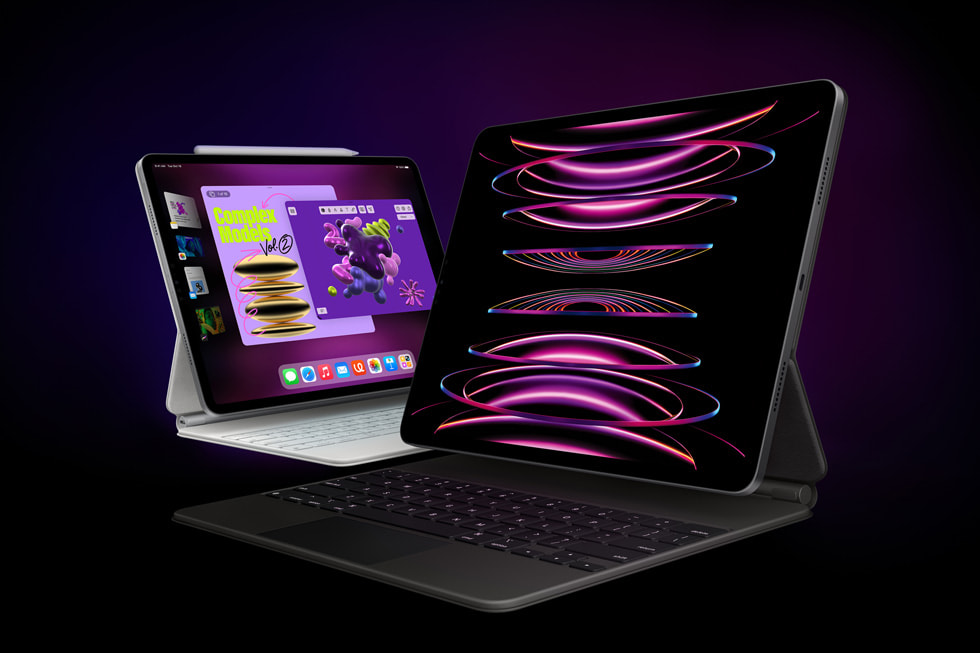 iPad Pro M2 с клавиатурами и Apple Pencil