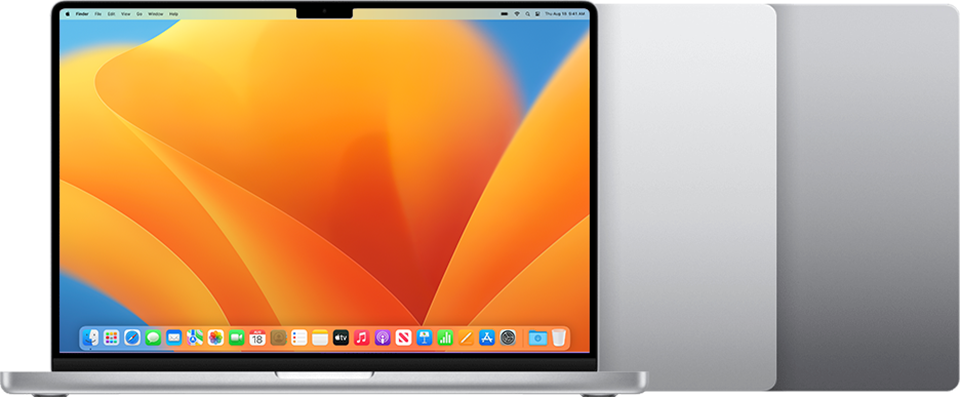 MacBook Pro 16″ 2023 — официальный вид модели
