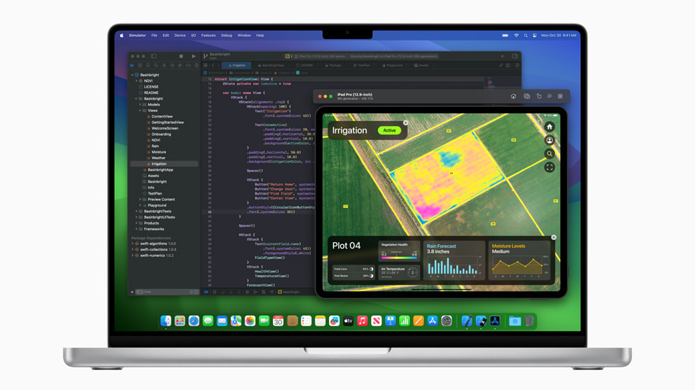 MacBook Pro M3 — официальная иллюстрация серии