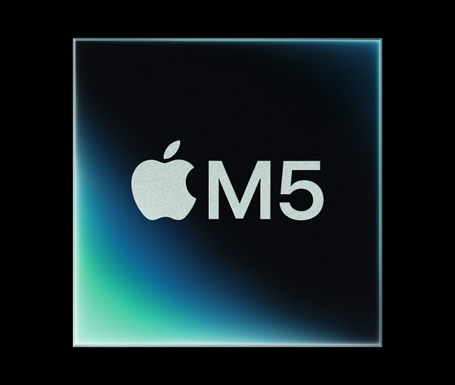 Чип Apple M5 — официальная иллюстрация