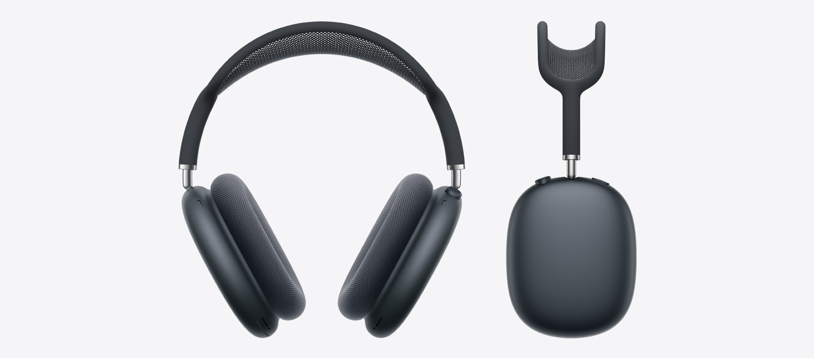 AirPods Max 2 Midnight целиком в двух ракурсах