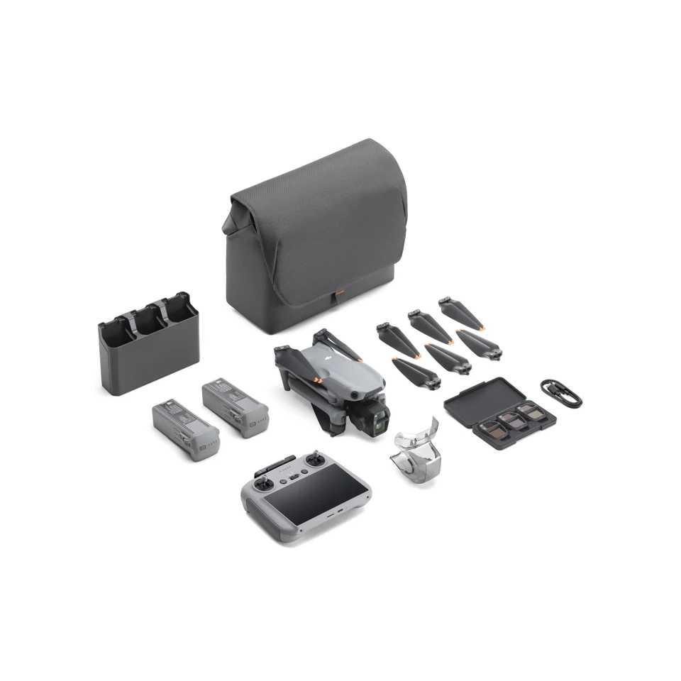 Полный комплект DJI Air 3S Fly More Combo с пультом DJI RC 2
