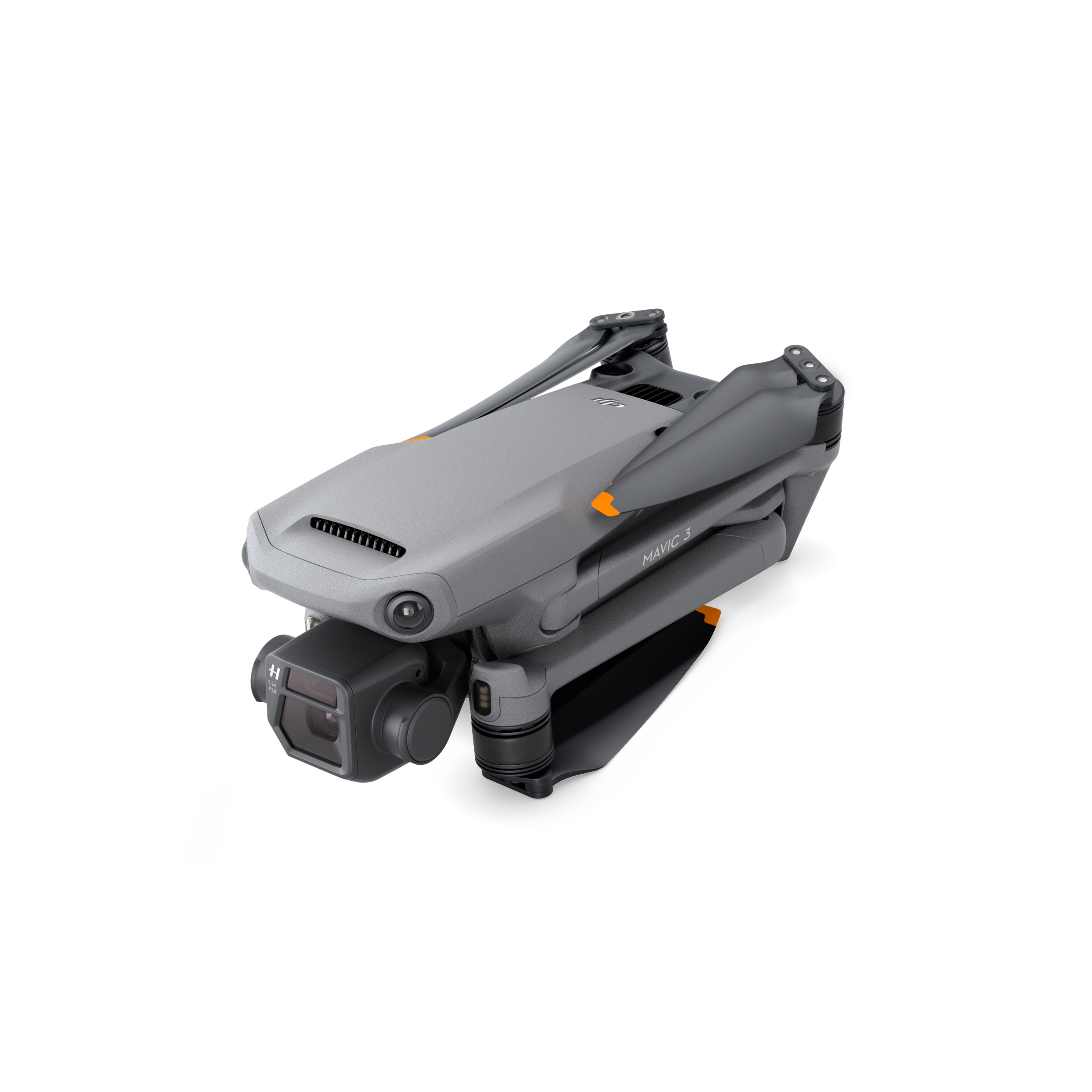 Сложенный обычный DJI Mavic 3 с двумя камерами