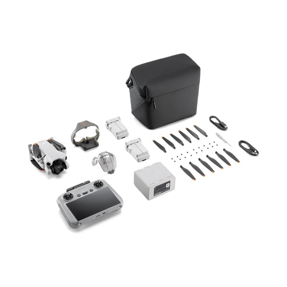 Комплект Mini 4 Pro Fly More Combo: RC 2, сумка, батареи и принадлежности