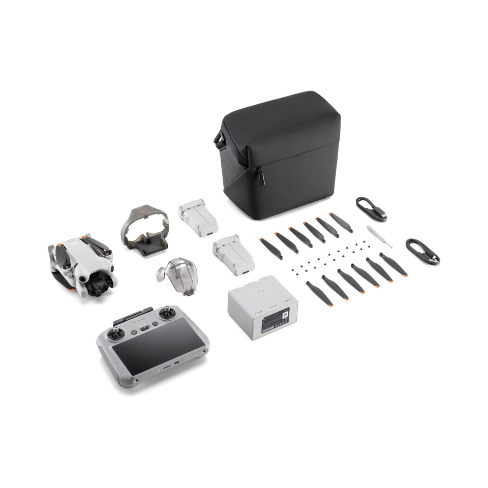 Полный комплект DJI Mini 4 Pro Fly More Combo Plus с пультом RC 2 и сумкой