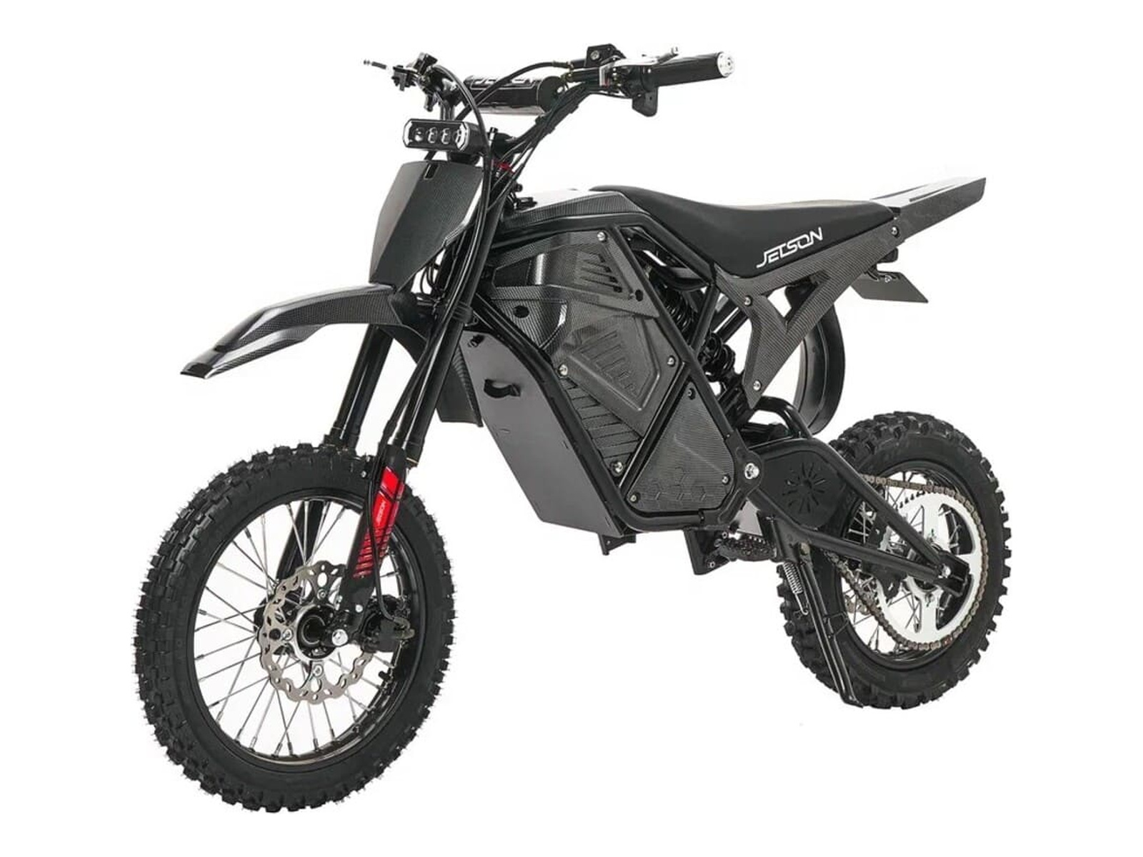 Электропитбайк Jetson Magnum 1000W (48V/25Ah) Черный карбон