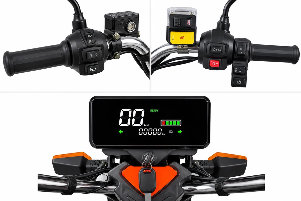 Грузовой электротрицикл Rutrike Каскад 1600 60V1500*2W (Зеленый-3295), кадр 10
