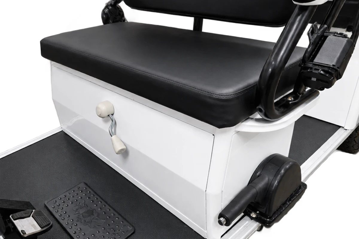 Гольфкар мини Rutrike Venus 60V 1500Вт (Белый-3333), кадр 7