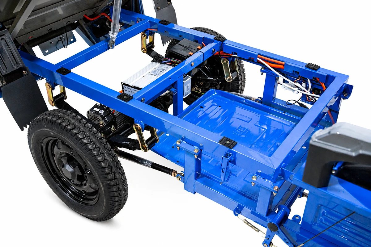 Грузовой электротрицикл Rutrike Дукат NEXT 1500 72V1500W (Синий-3364), кадр 1
