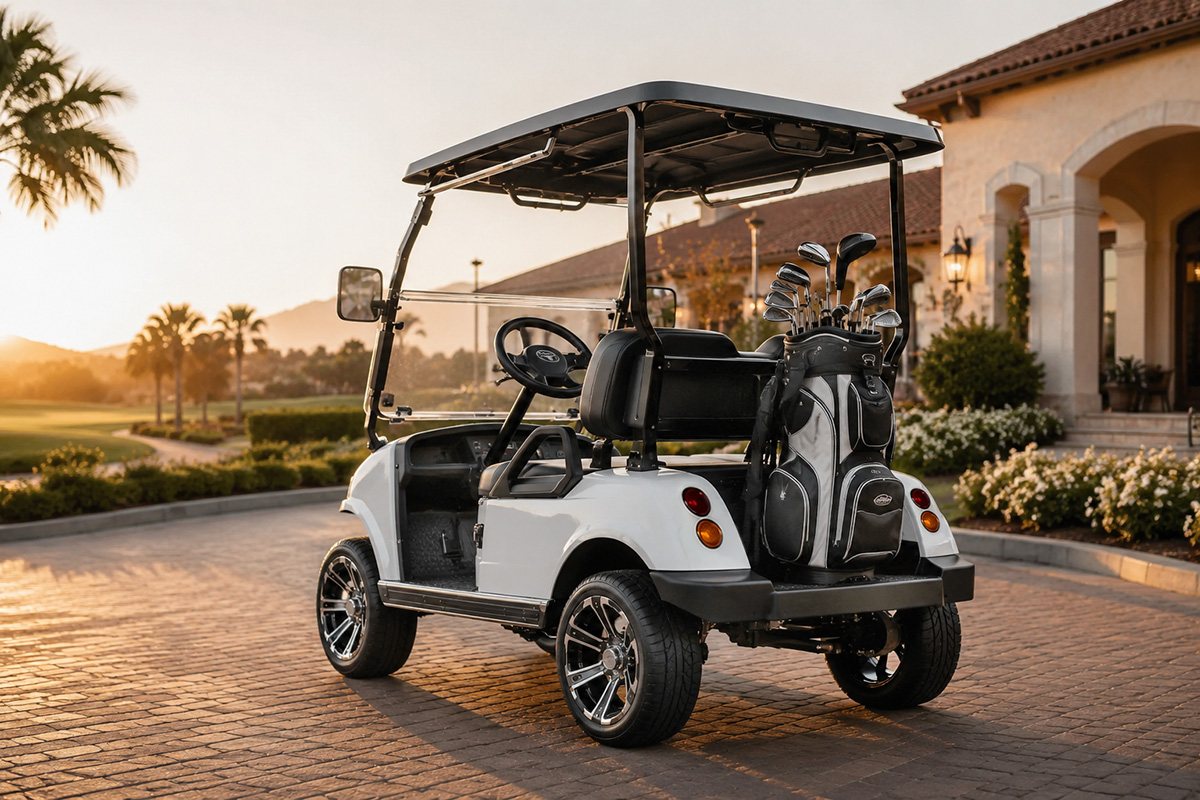 Гольфкар Rutrike Classic 2 (Белый-3278), кадр 9