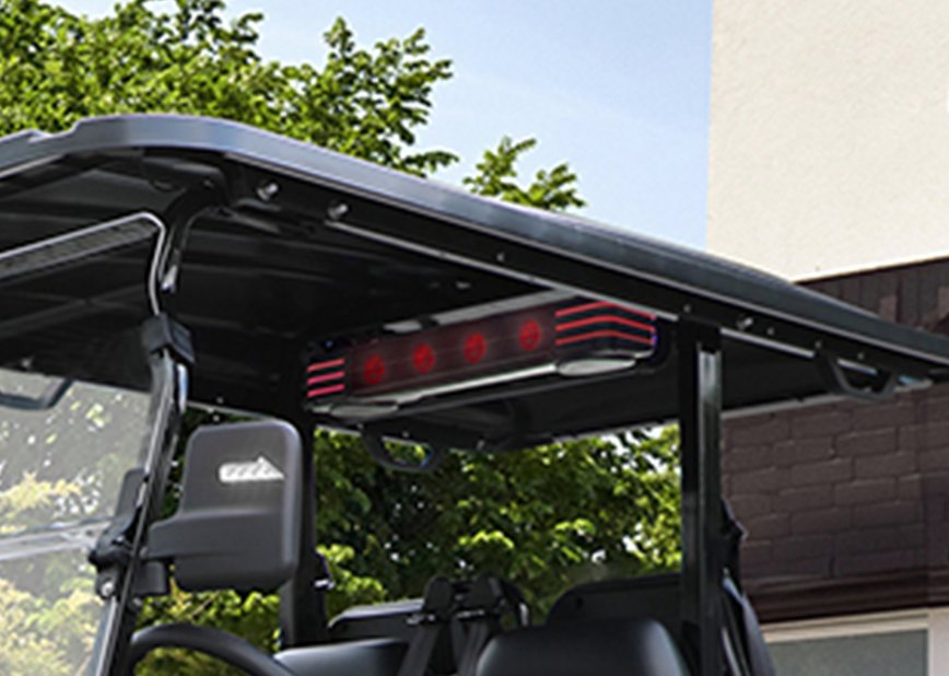 Гольфкар Rutrike Ranger 2+2 Plus (Белый-3283), кадр 10