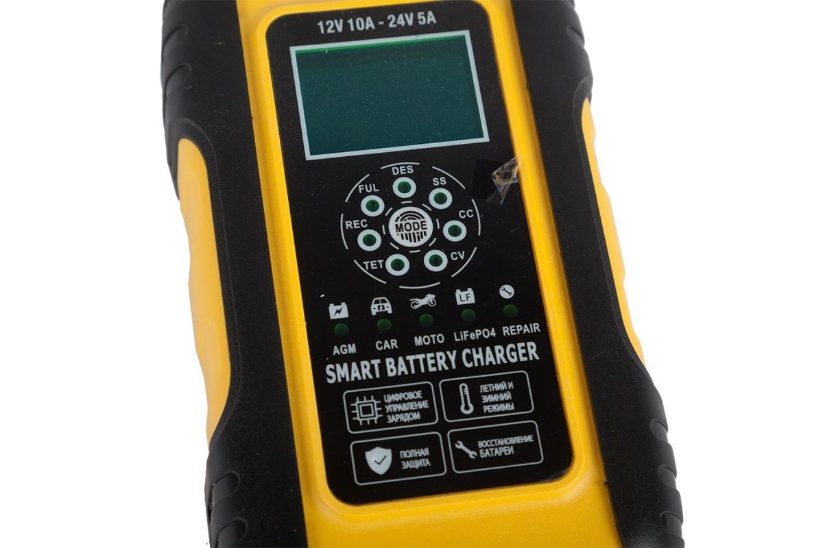 Зарядное устройство SKN ZYX-J50 12V 10A, 24V 5A (6Ah-180Ah) [AGM, GEL, SLA, WET, LI, CA], кадр 1