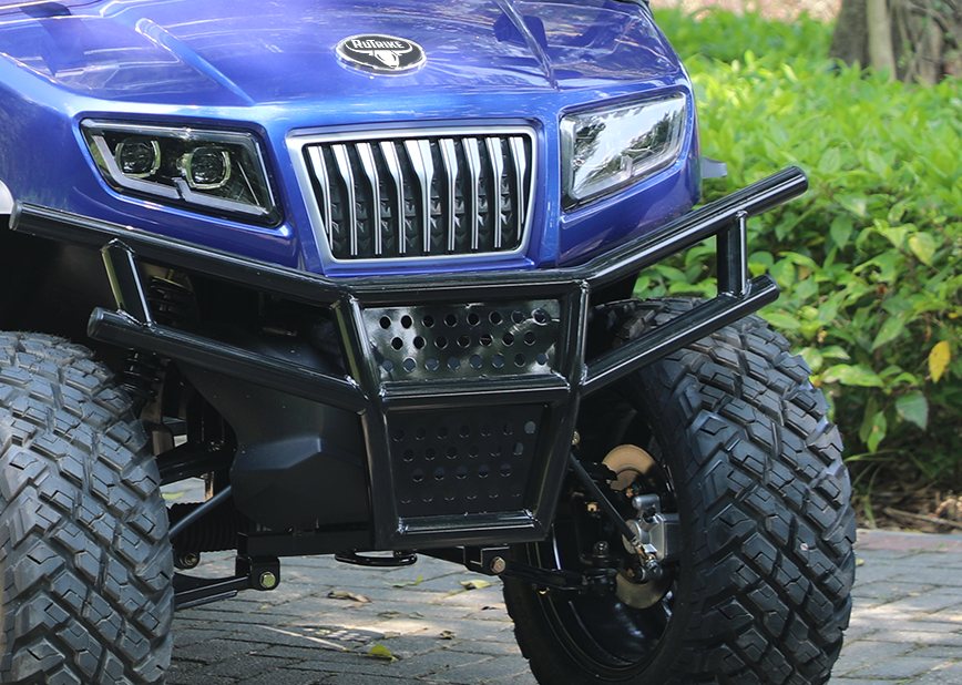 Гольфкар Rutrike Maverick 4 Plus (Белый-3284), кадр 8