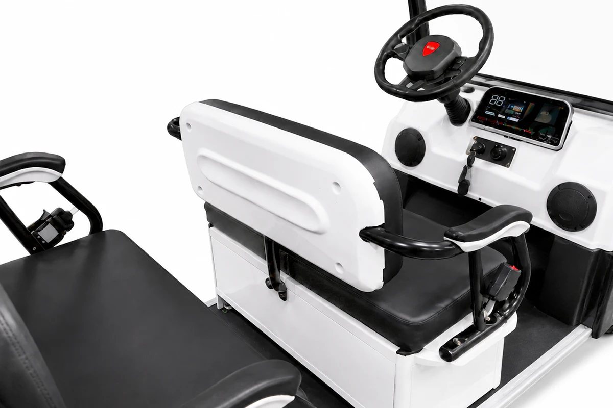 Гольфкар мини Rutrike Venus 60V 1500Вт (Белый-3333), кадр 6