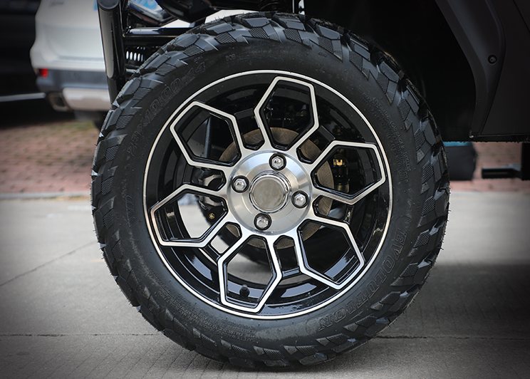 Гольфкар Rutrike Maverick 4 Plus (Белый-3284), кадр 3