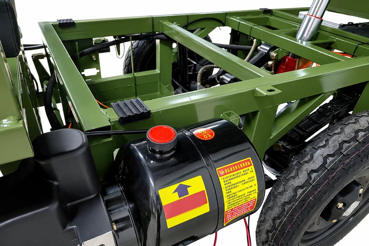 Грузовой электротрицикл Rutrike Каскад 1600 60V1500*2W (Зеленый-3295), кадр 7