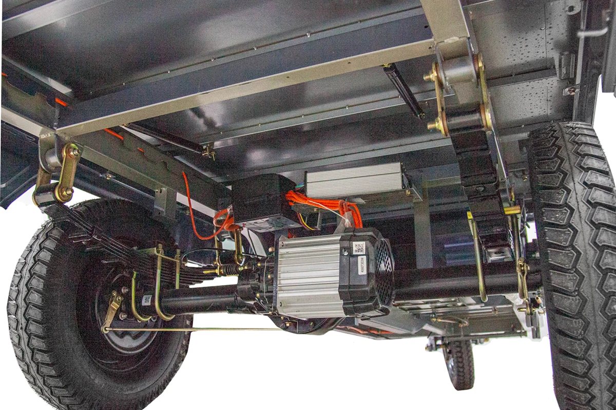 Грузовой электротрицикл Rutrike Импульс 1800 60/72V1500W (Серый-3285), кадр 5