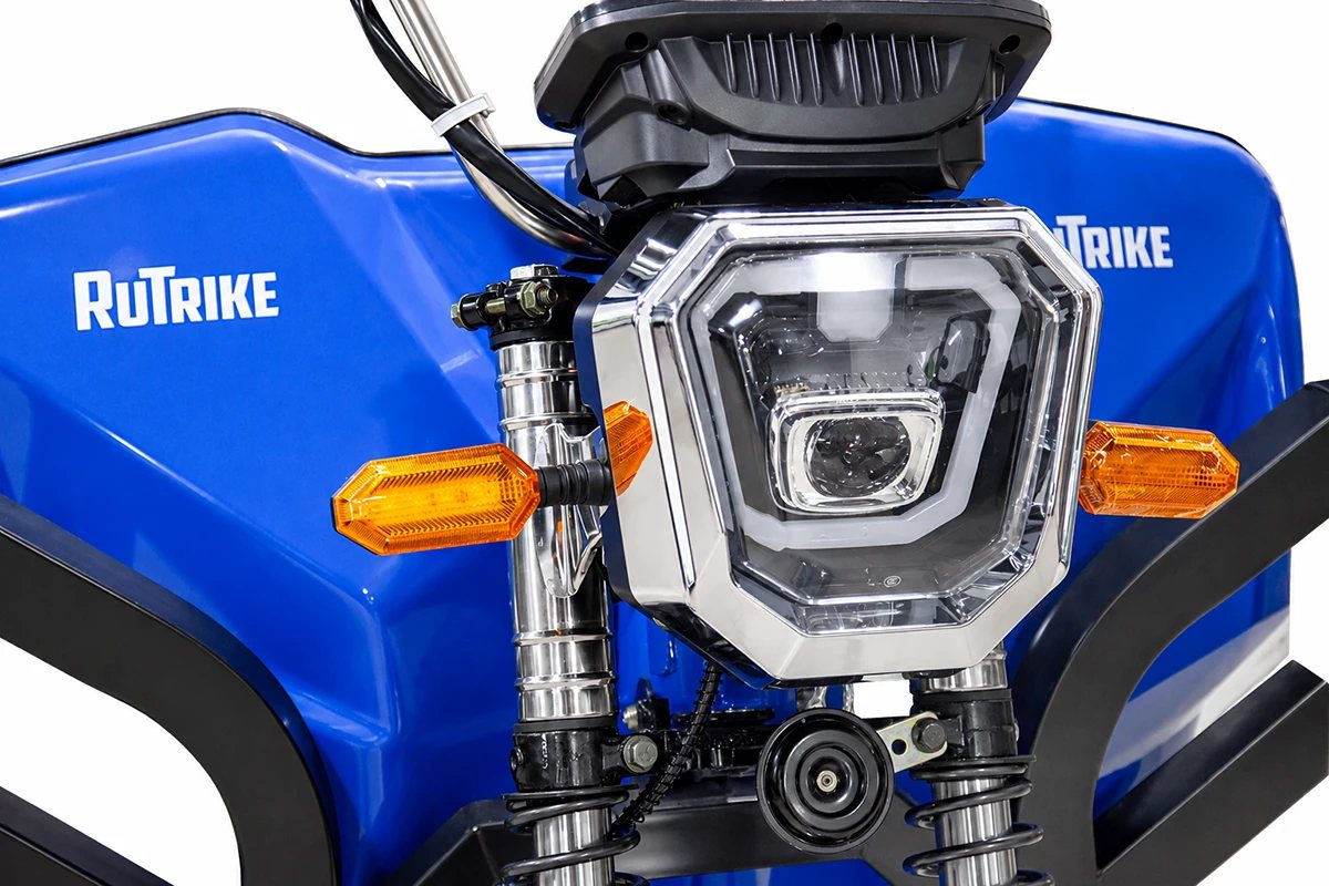Грузовой электротрицикл Rutrike Дукат NEXT 1500 72V1500W (Синий-3364), кадр 4