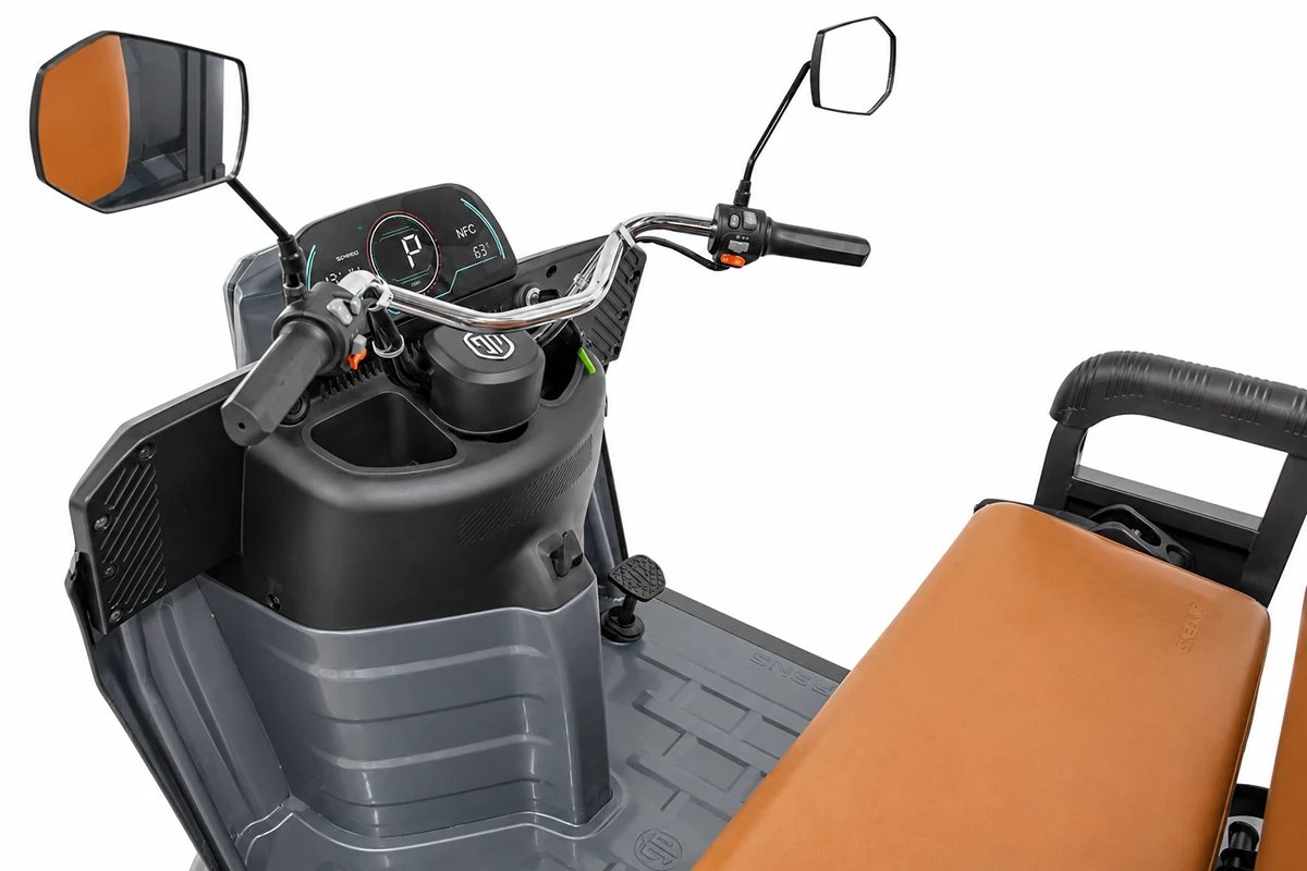 Грузовой электротрицикл Rutrike Импульс 1800 60/72V1500W (Серый-3285), кадр 3