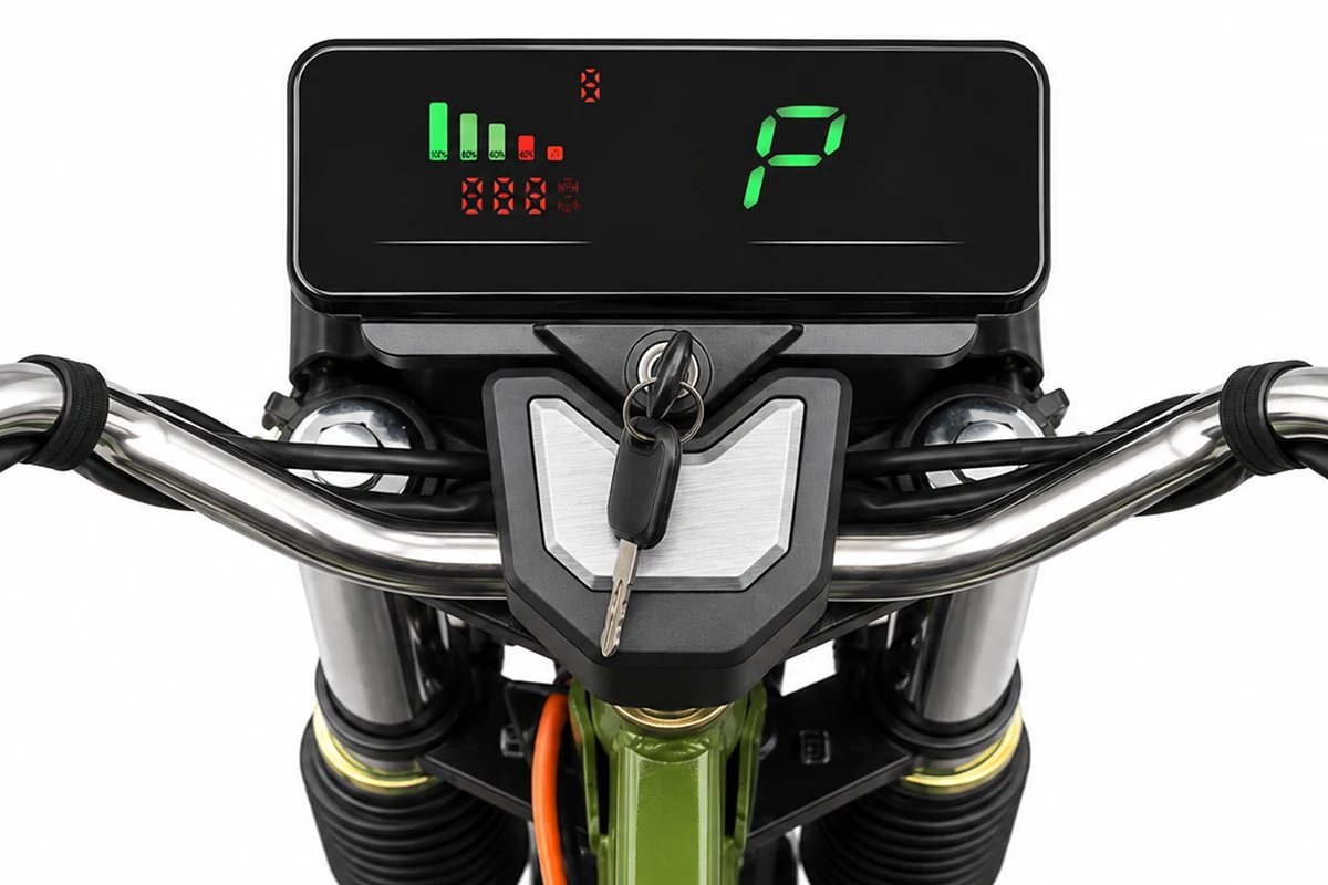 Грузовой электротрицикл Rutrike Профи 2200 60V1800*2W (Зеленый-3298), кадр 4
