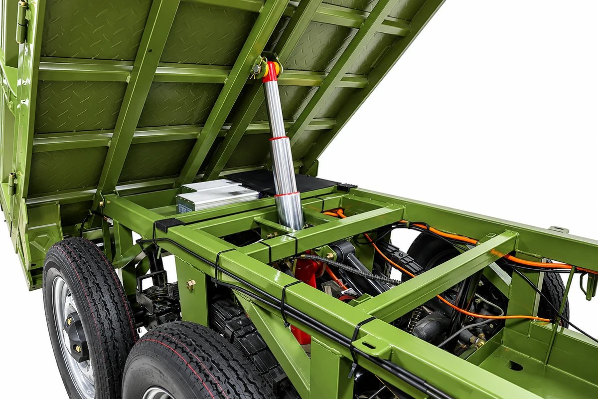 Грузовой электротрицикл Rutrike Каскад 1600 60V1500*2W (Зеленый-3295), кадр 5
