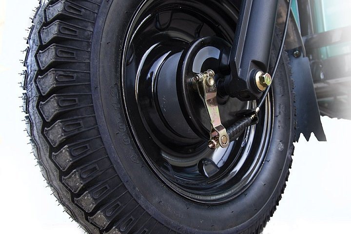 Электротрицикл Rutrike Рикша 60V2000W (темно-зеленый-3293), кадр 3