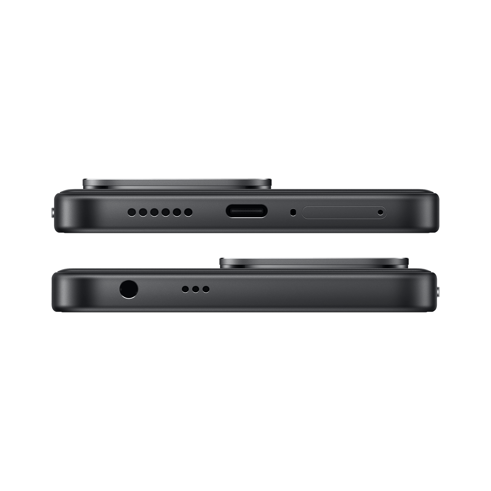 Redmi 17 Black — нижняя грань с USB-C и верхняя грань с разъёмом 3,5 мм