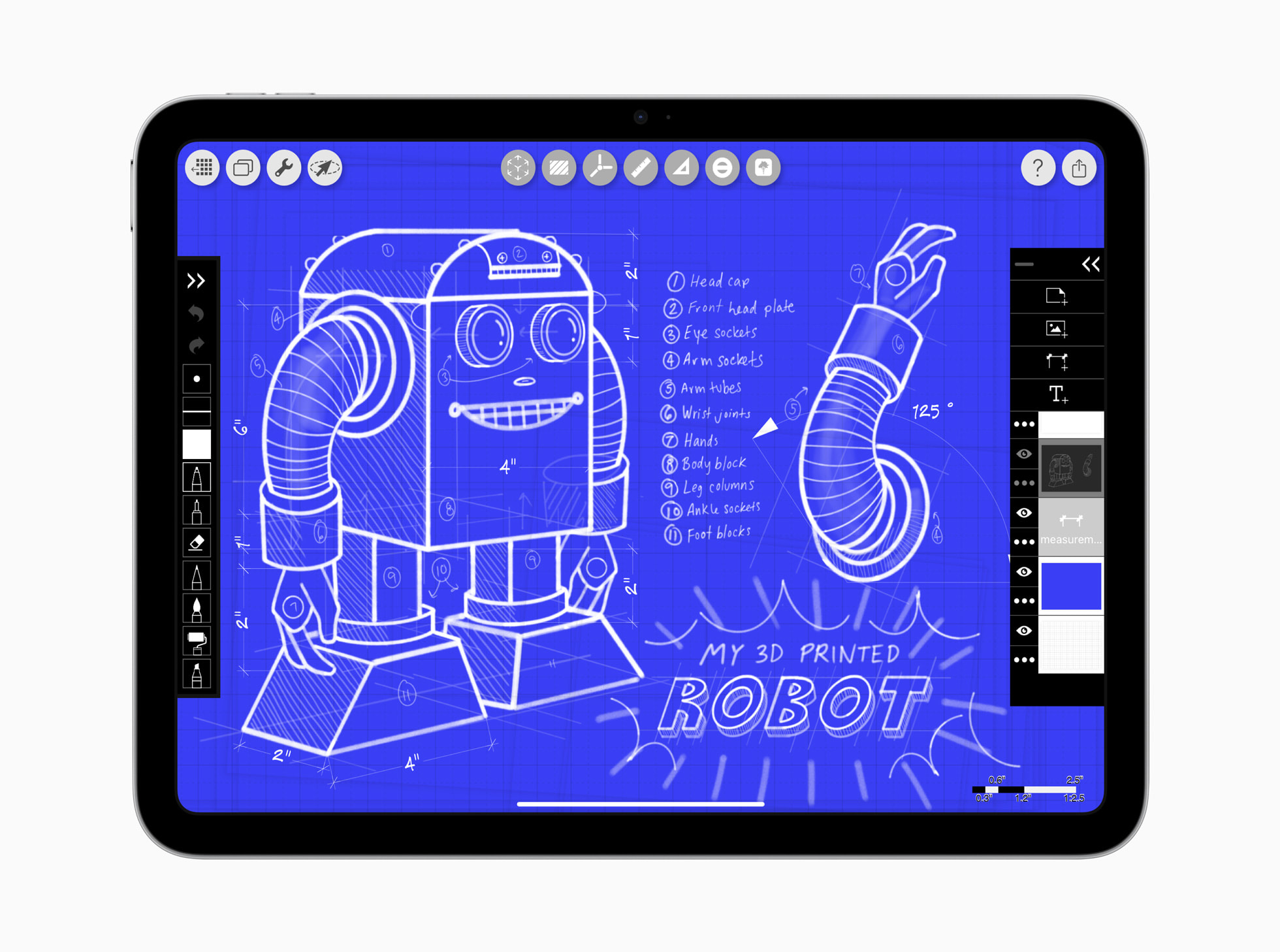 Иллюстрация Apple: возможности линейки iPad iPad на чипе A16