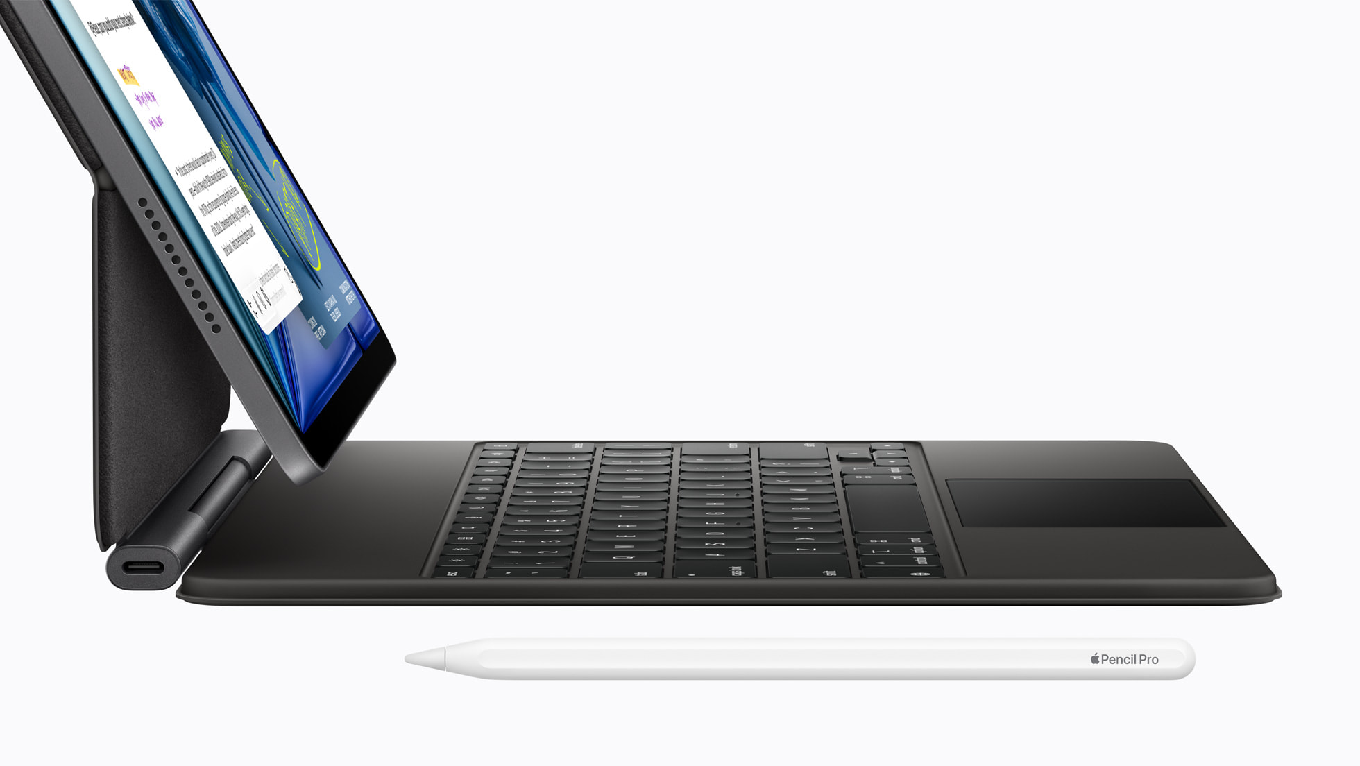 iPad Air M4 с Magic Keyboard и Apple Pencil Pro