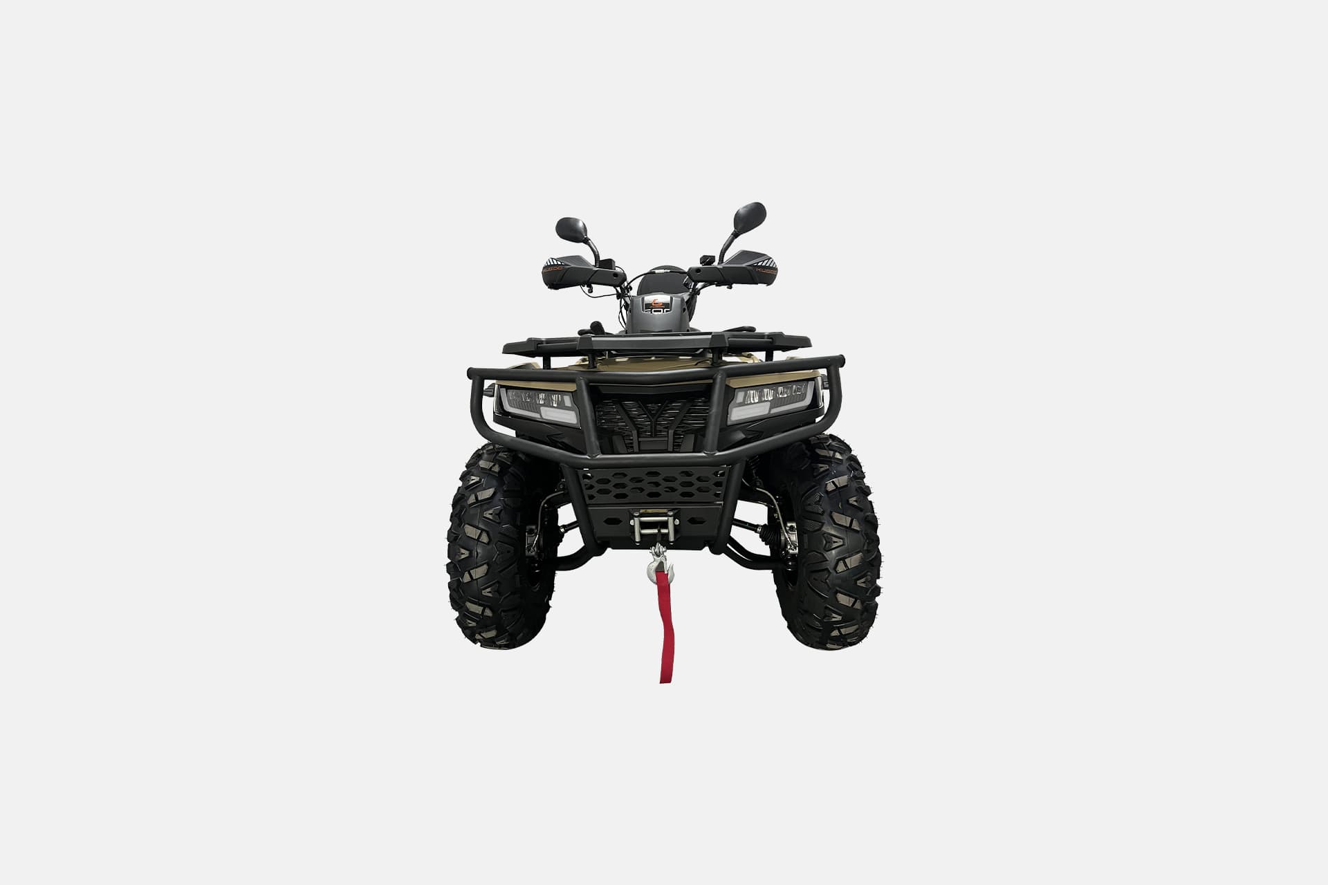 Передняя часть KUGOO K5 Max с защитой и лебёдкой