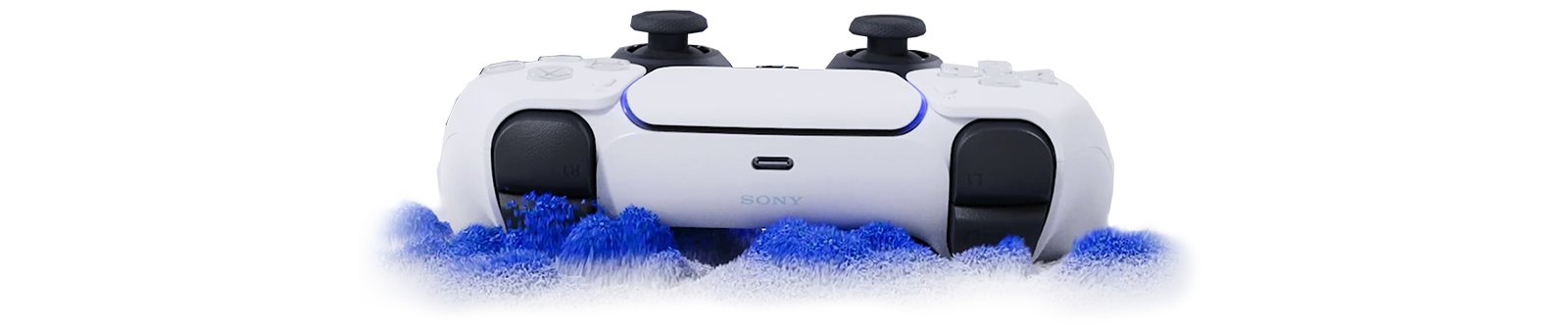 Официальная иллюстрация Sony: тактильная отдача контроллера DualSense