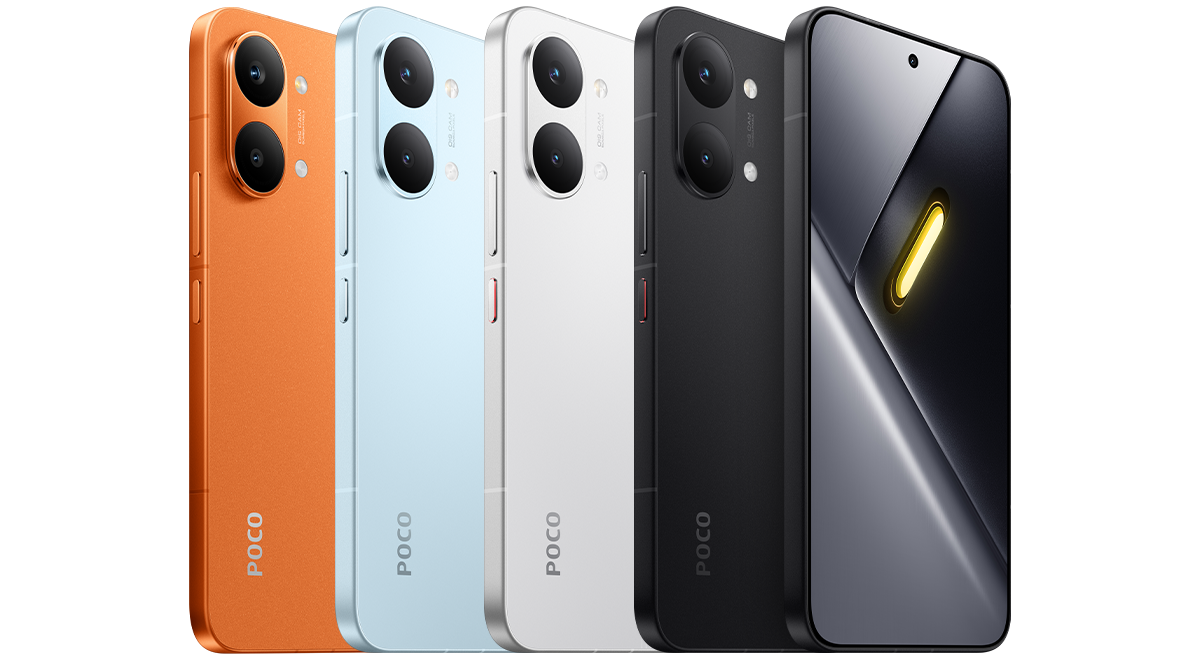 POCO X8 Pro Max: передняя и задняя стороны, варианты оформления