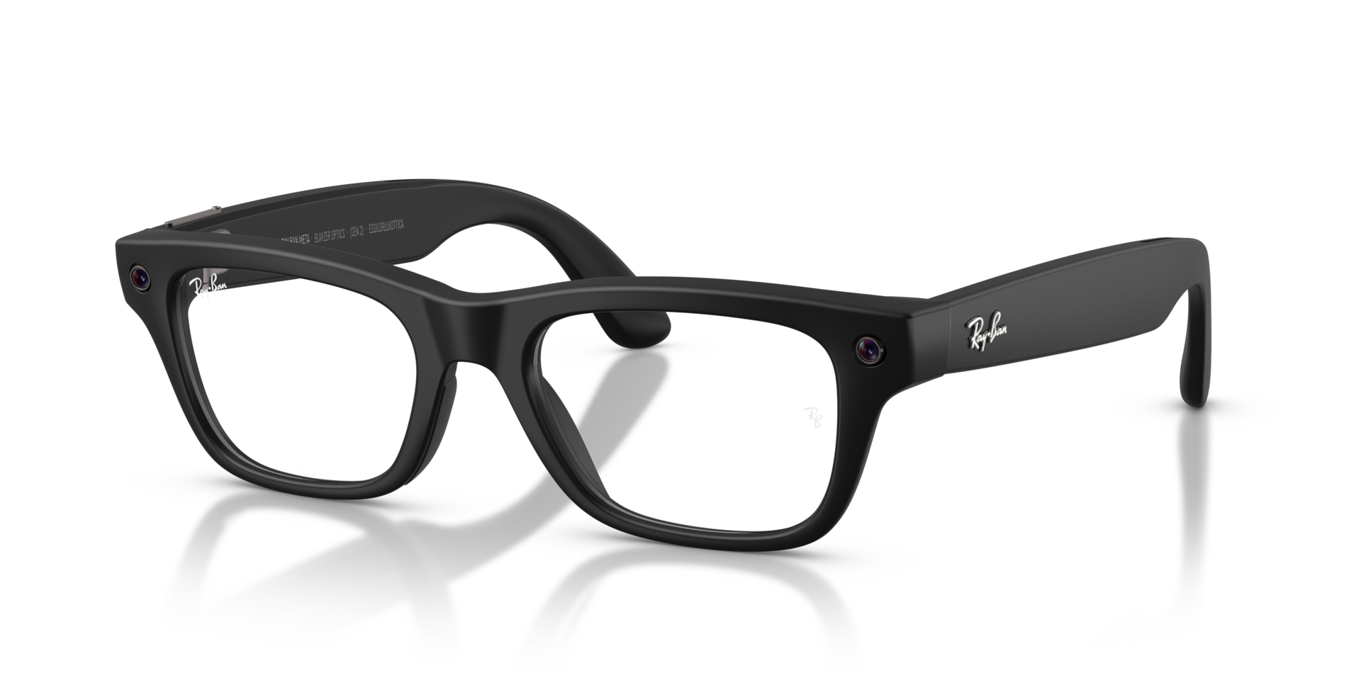 Ray-Ban Meta Blayzer Optics Gen 2, чёрная прямоугольная оправа
