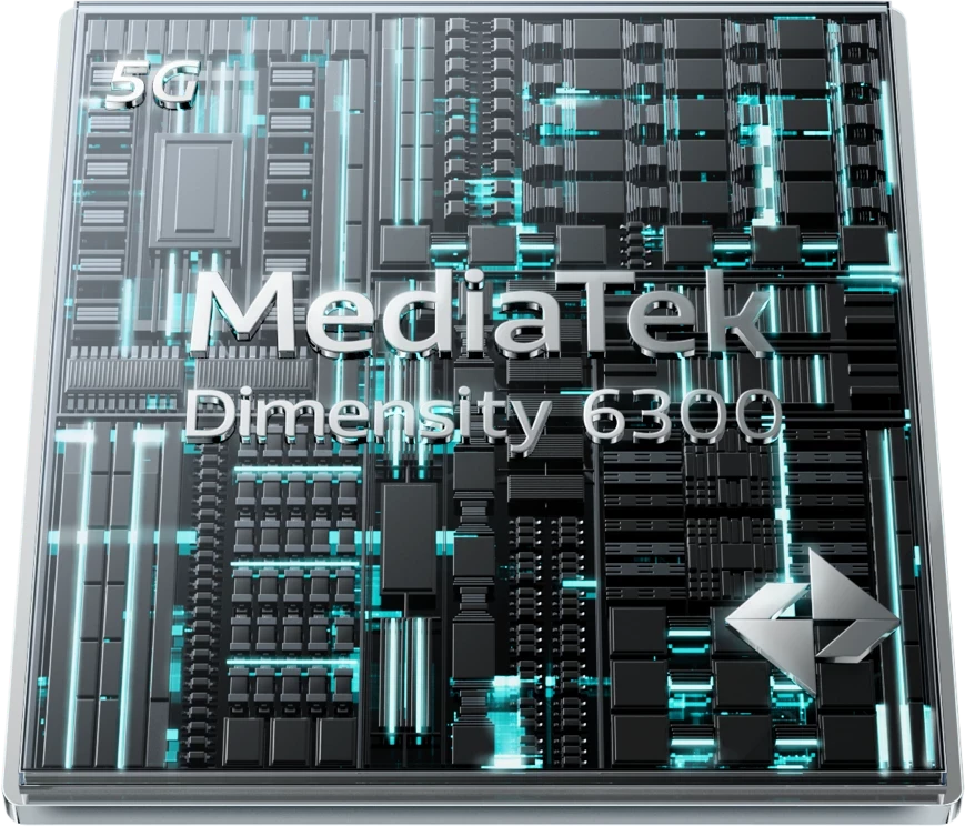 Официальная иллюстрация процессора MediaTek Dimensity 6300 в Realme 14T 5G
