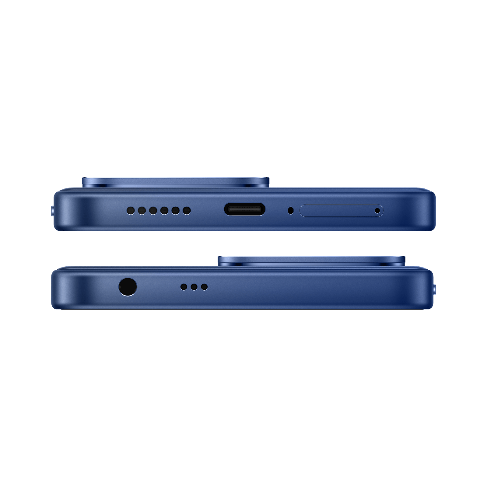 Redmi 17 Deep Blue: разъёмы на грани корпуса