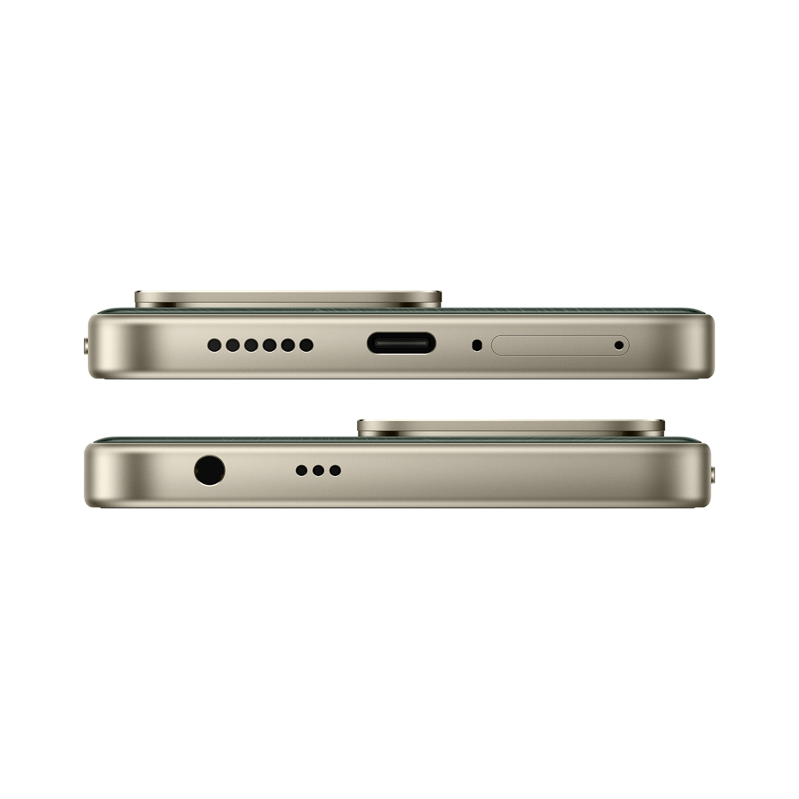 Redmi 17 Oak Green: разъёмы на грани корпуса