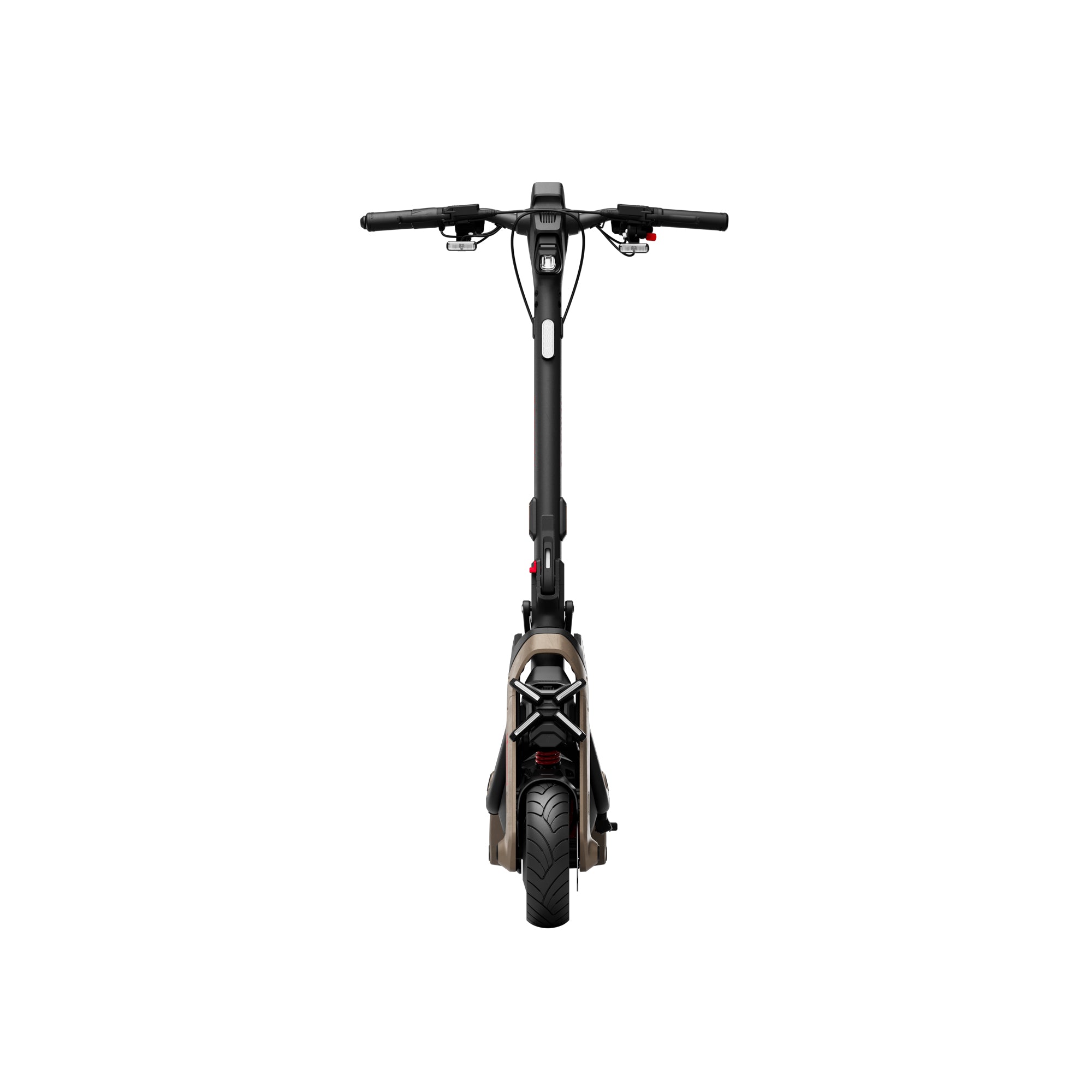 Segway GT3 Pro спереди: руль, фара и переднее колесо