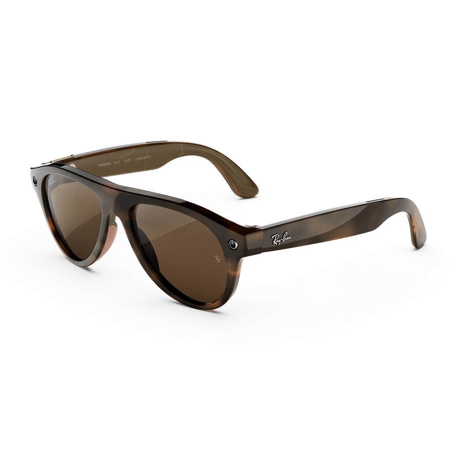 Умные очки Ray-Ban Meta Aviator Gen 3 Havana / Transitions Brown, Standard