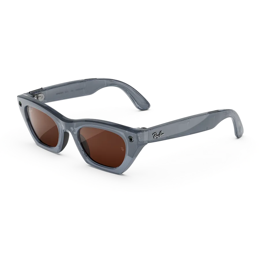 Умные очки Ray-Ban Meta Zena Gen 3 Milky Grey Lilac / Transitions Copper, Standard