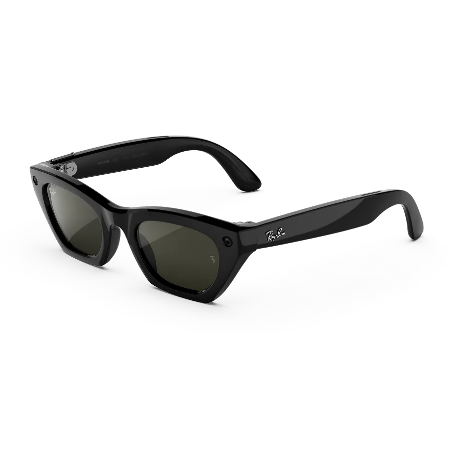 Умные очки Ray-Ban Meta Zena Gen 3 Shiny Black / Polarized Green, Standard