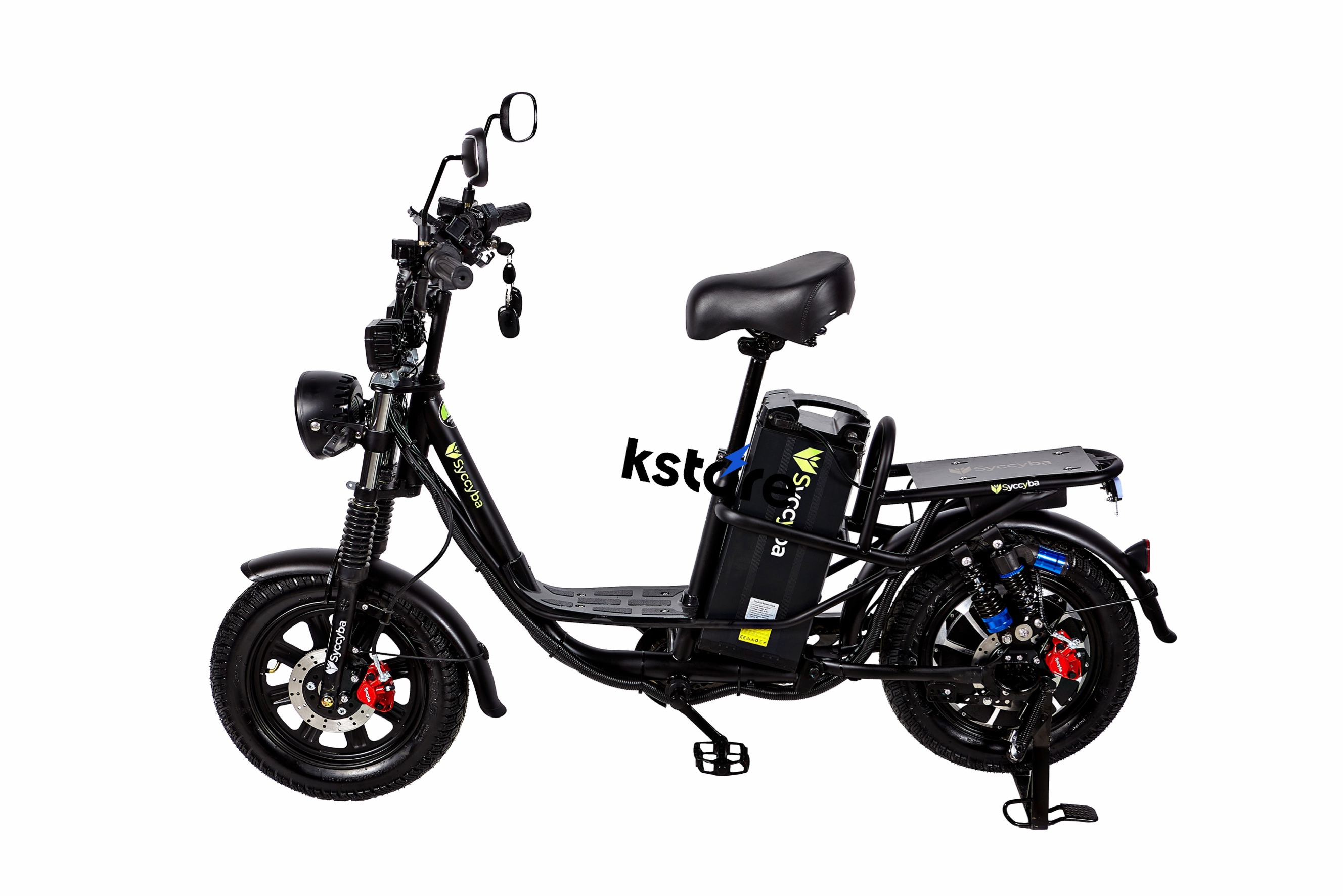 Электровелосипед Syccyba Monster 60V 30Ah — задняя грузовая платформа