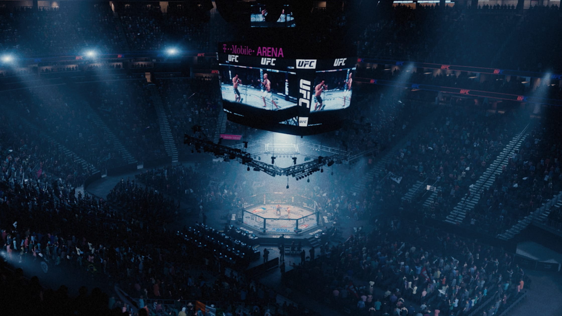 Арена и октагон в EA Sports UFC 5